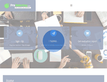 Tablet Screenshot of preselecting.com